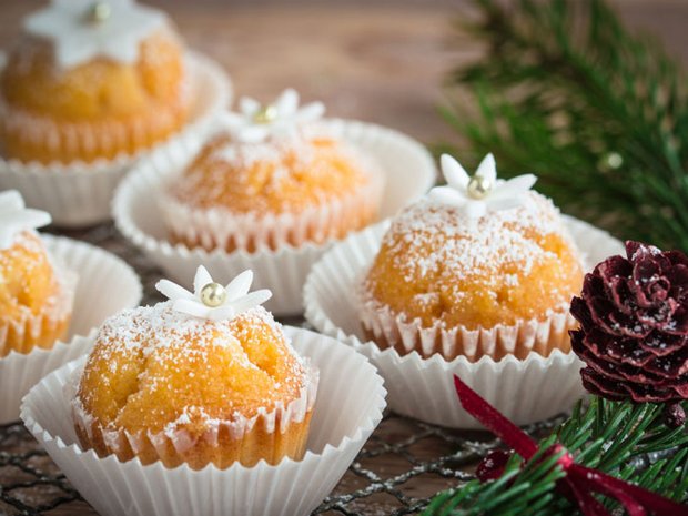 Snow Cupcakes