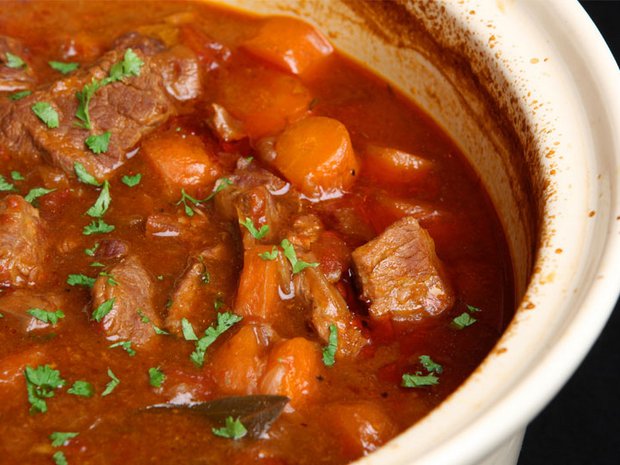 Beef with carrots
