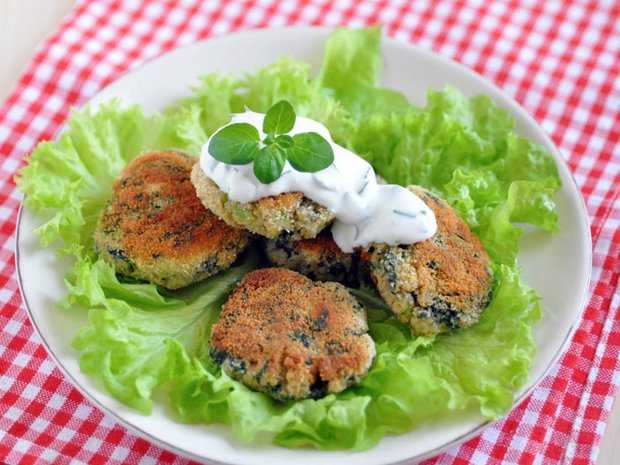 Courgette rösti