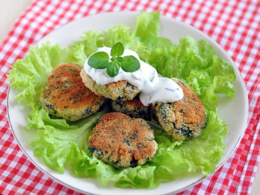 Courgette rösti