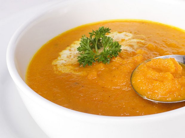 Carrot and ginger soup