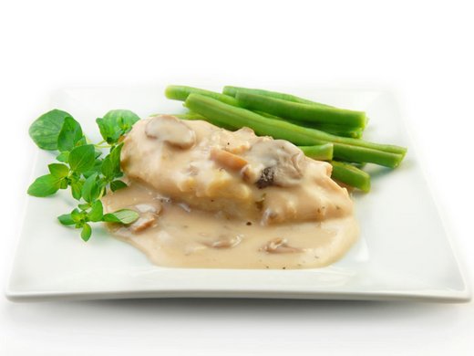 Creamed Chicken with Mushrooms