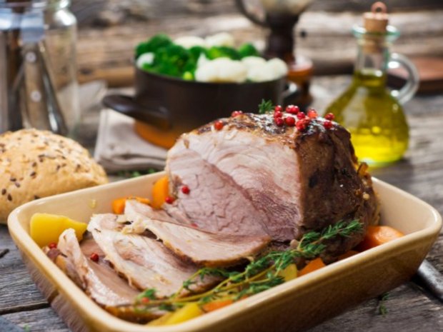 Roast pork