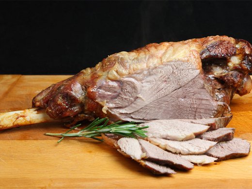 Leg of Lamb and Fresh Tagliatelli