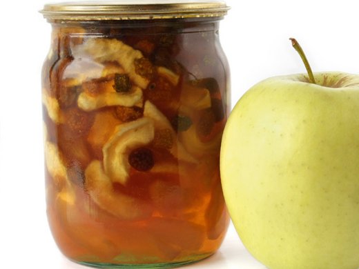Baked apple jam