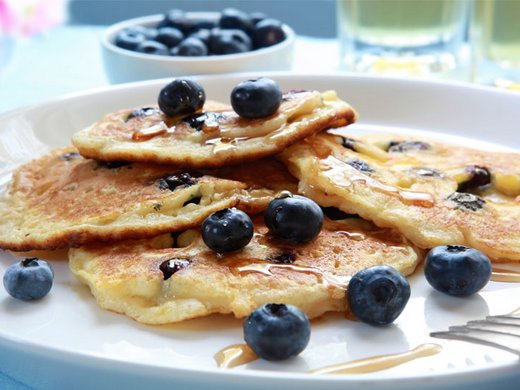 Blueberry pancake